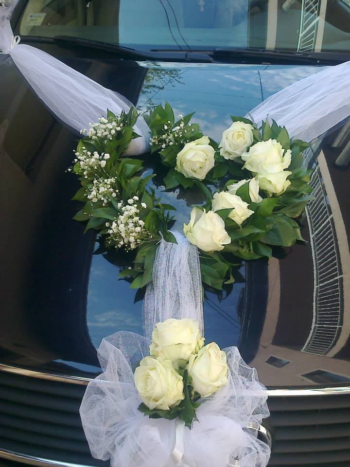 mašna za auto sa vencem