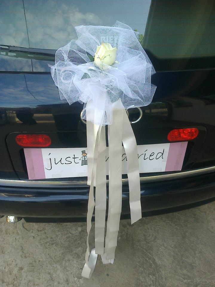 mašna za zadnji deo auta