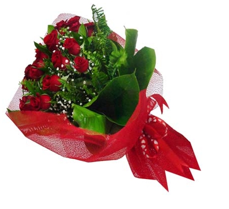 predivan buket crvenih ruža